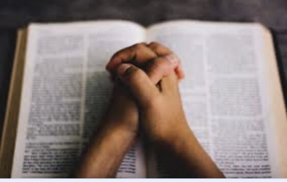 praying over scriptures